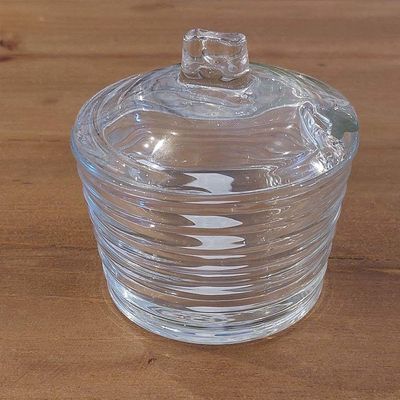 Açucareiro Colmeia De Cristal 10x10cm Lyor