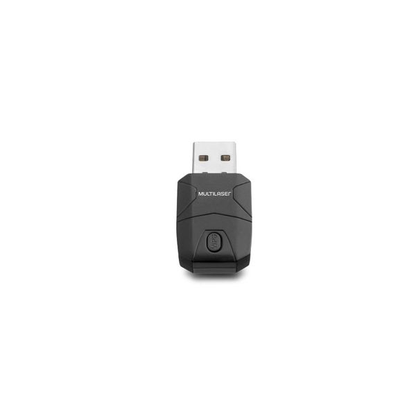 Mini Adaptador Multilaser USB Wireless 300 Mbps Dongle - RE052 RE052 Mini Adaptador Multilaser USB Wireless 300 Mbps Dongle - RE052 RE052