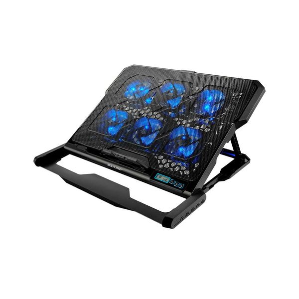 Cooler Para Notebook Com 6 Fans Led Azul Hexa Cooler - AC282 AC282 Cooler Para Notebook Com 6 Fans Led Azul Hexa Cooler - AC282 AC282