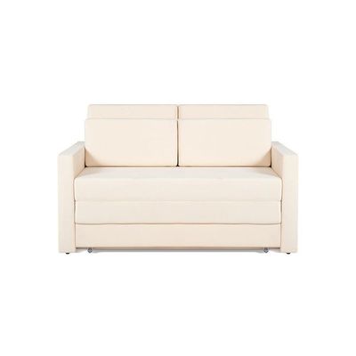 Sofá Cama Castor Casal Salerno Max Suede Bege