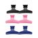 Kit 6 Piranhas De Cabelo  Prender Separar Mechas 80mm ix