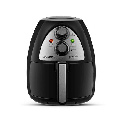 AIR FRYER-127V-PRETO/INOX