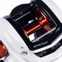 Carretilha para Pesca Maruri BRONX BRANCA 11R carretel Fundo - Direita