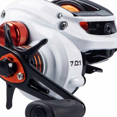 Carretilha para Pesca Maruri BRONX BRANCA 11R carretel Fundo - Direita