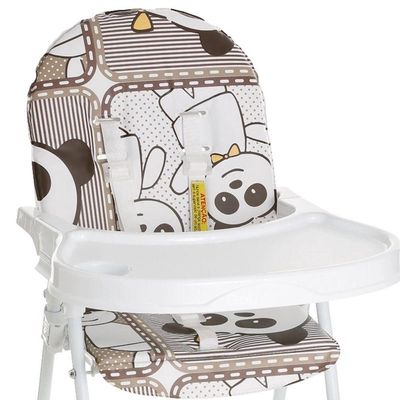 Cadeira De Alimentação Galzerano Portátil Para Bebê Alta Nick 5025 Até 23kg Panda