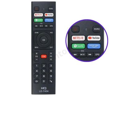 Controle Compatível com TV Smart HQ Hqs43nkh Hqs32nkh Hk320d