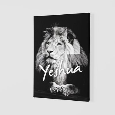 Quadro Placa Decorativa - Yeshua Leão - 30x45cm