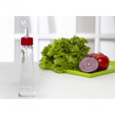 Galheteiro Square Para Vinagre 100ml Natural Em Policarbonato Linha Profissional Cook Vem