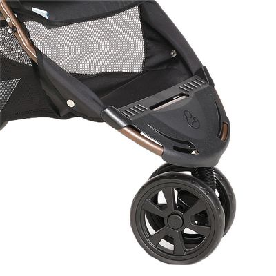 Carrinho de Bebê para Passeio Galzerano Cross Trail 1450 de 0 Meses até 15 kg - Preto e Cobre
