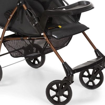 Carrinho de Bebê Passeio Galzerano Romano 1035 de 0 Meses até 15kg Preto com Cobre