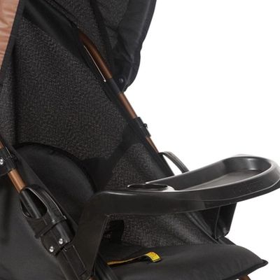 Carrinho de Bebê Passeio Galzerano Romano 1035 de 0 Meses até 15kg Preto com Cobre