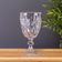 Jogo 2 Taças De Vidro Diamond Diamante Transparente 300ml água Class Home