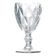 Jogo 2 Taças De Vidro Diamond Diamante Transparente 300ml água Class Home