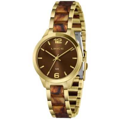 Relógio Lince Feminino Ref:Lrt4799l36 N2kn Fashion Bicolor