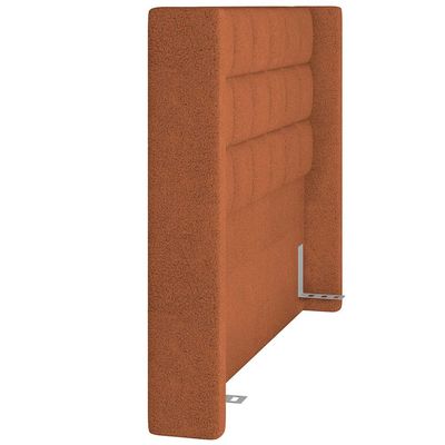Cabeceira Cama Box Casal 140 cm P05 Paris Bouclê Terracota - Lyam Decor