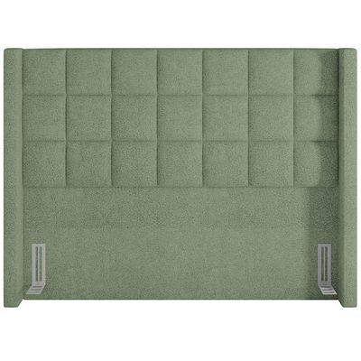 Cabeceira Cama Box Casal 140 cm P05 Paris Bouclê Oliva - Lyam Decor