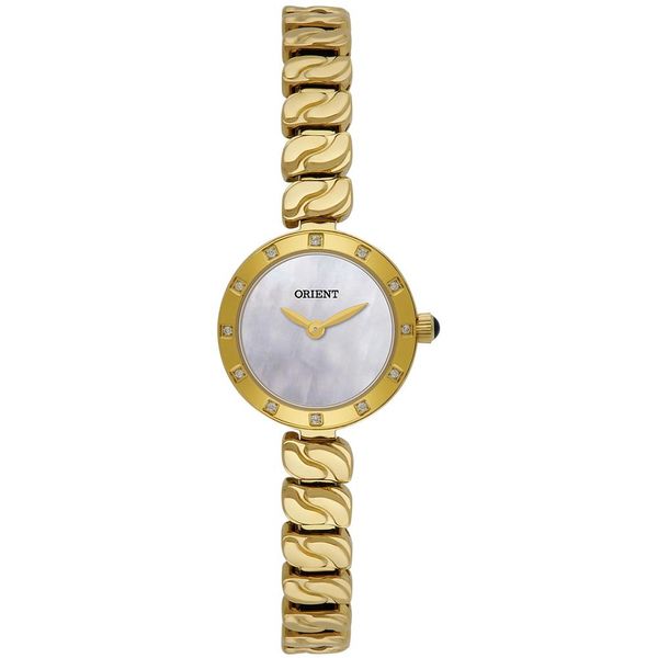 Relógio Orient Feminino Ref:Fgss0213 B1kx Social Mini Dourado