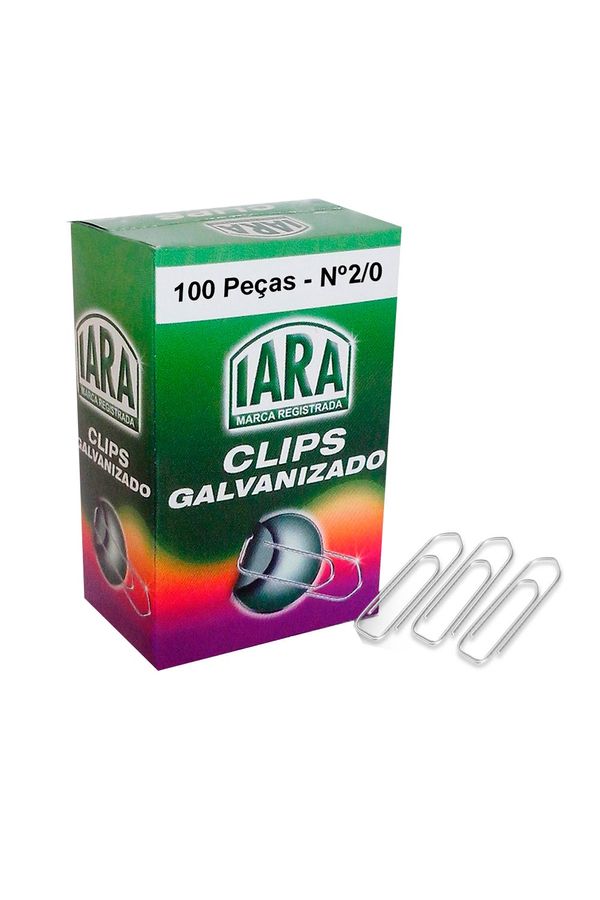 Clips Iara Galvanizado 32mm com 100 Unidades