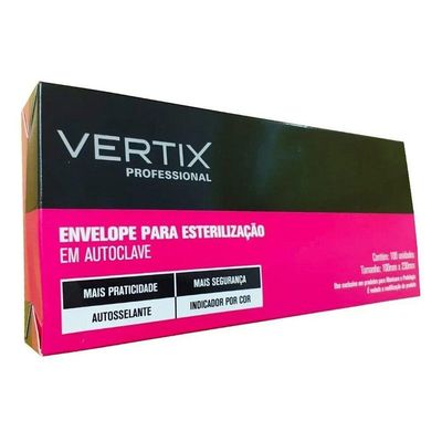 Envelope Para Esterilização Autoclave 100un 10x23cm ix