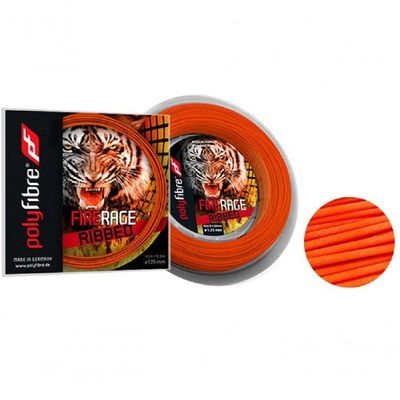 Corda Polyfibre Fire Rage Ribbed 1,25 Mm Laranja (gauge 16l) - Set Individual