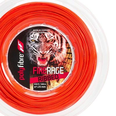 Corda Polyfibre Fire Rage Ribbed 1,25 Mm Laranja (gauge 16l) - Set Individual