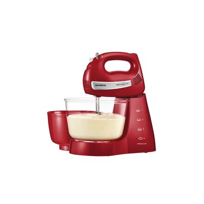 Batedeira Mondial Bella Massa B-29 Vermelha - 250W 127V