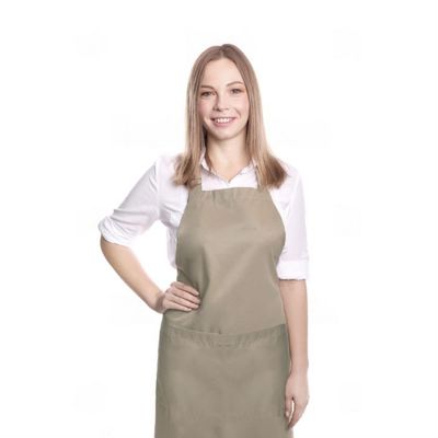 Avental Caqui Profissional Bege Chef Barista Bartender 10un