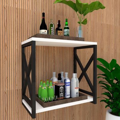 Suporte Nicho Estilo Industrial Branco