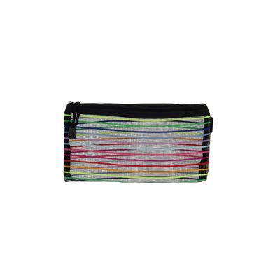 Envelope Malote Le com Zíper com Listras Coloridas 105x148mm Estampas Diversas - Item Sortido