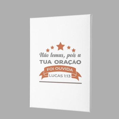 Quadro Placa Decorativa - Lucas 1:13 - Tamanho 30x45cm