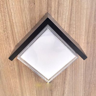 Hevvy Arandela Led 12w 4200k Quad Preta O-2460-12pt42k