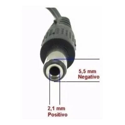 Fonte Alimentação Ac/dc Tv Box 5V 2A P4 + 2.1