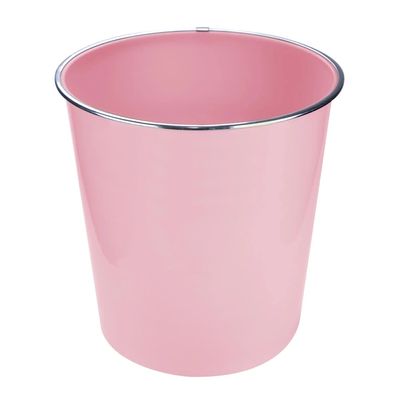 Cesto de Papel Le Liso Cores Rosa