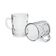 Caneca De Vidro Bubles Relevo Em Casa Tem 245ml
