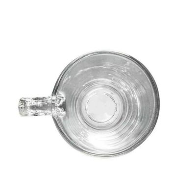 Jogo 8 Xícaras De Café De Vidro Com Pires Transparente Em Casa Tem 80ml