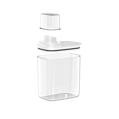 Dispenser Sabão Líquido Com Tampa Medidora Flow 1,5l Branco