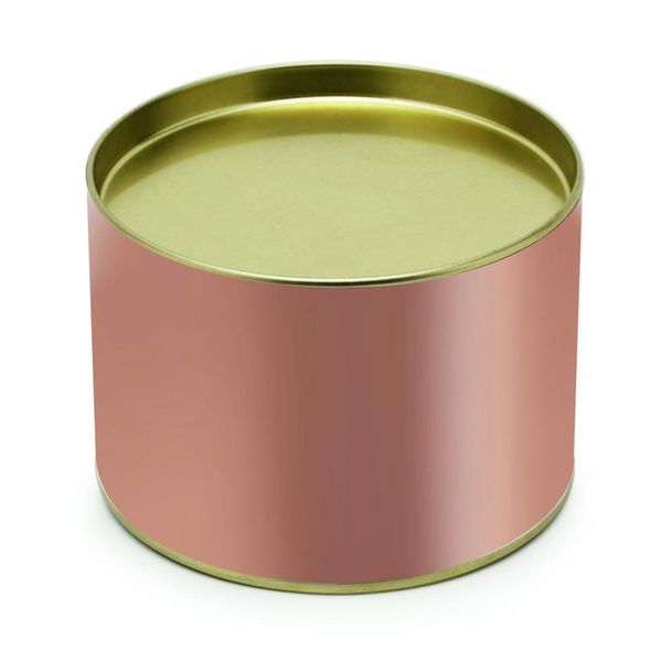 Lata para Doces Cromus Rosé Gold 7x10cm