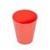 Copo Fresc Redondo 350ml Coral Em Polipropileno Linha Tendência Vem