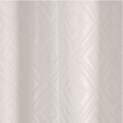 Cortina em Jacquard Bahamas 2,00 x 1,70 Para Trilho Comum - Branca