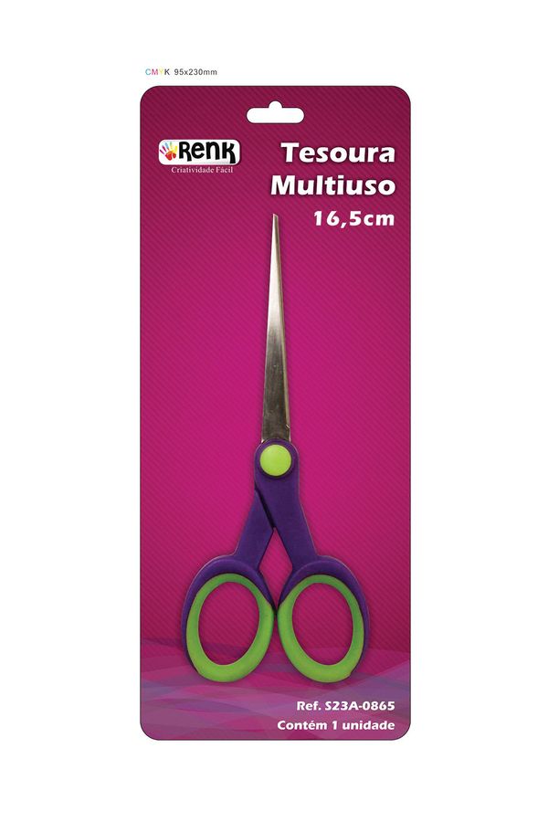 Tesoura Multiuso 16,5cm
