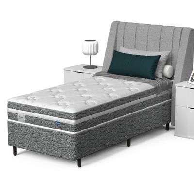 Conjunto Box Solteiro Mola Ensacada ProDormir Akira (88x188x46cm)