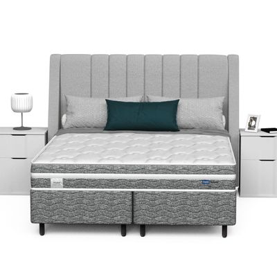 Conjunto Box Queen Mola Ensacada ProDormir Akira (158x198x46cm)