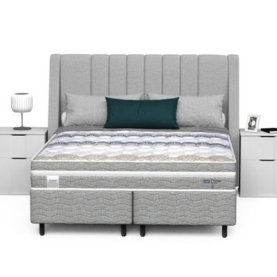 Conjunto Box King Mola Probel Chicago (193x203x24cm)