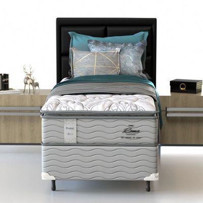 Conjunto Box Solteiro Mola Probel Roma (88x188x56cm)