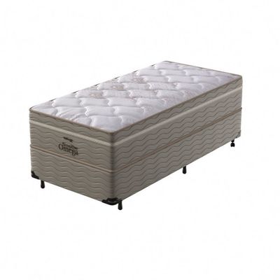 Conjunto Box Solteiro Mola Prodormir Sensitive Ômega (88x188x58cm)