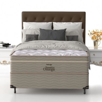 Conjunto Box Casal Mola Prodormir Sensitive Ômega (138x188x58cm)