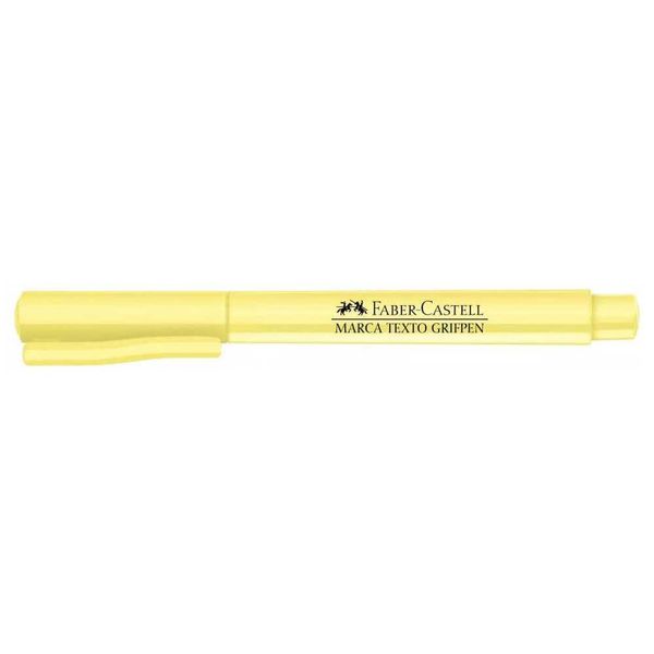 MARCA TEXTO AMARELO PASTEL FABER CASTELL