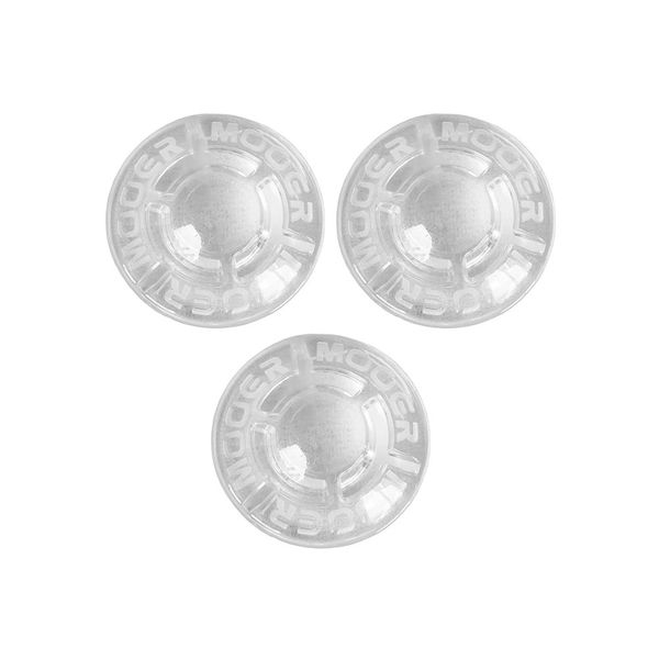 3 Topperes P/ Pedal Mooer FT-MTP Transparente - AC2723C