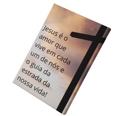 Quadro Placa Decorativa - Jesus -tamanho 30x45cm