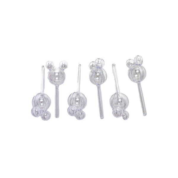 Lembrancinha Plástica Le Ratinho com 6 Unidades Cristal